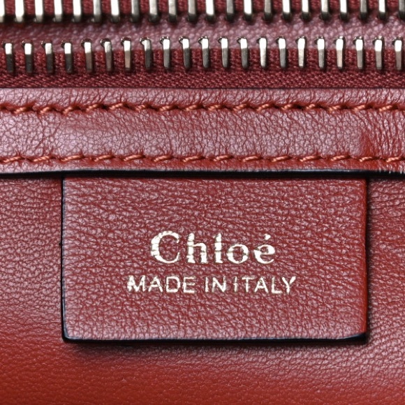 EUC Chloe Leather Scalloped Patchwork Juana Bag. Rare, HTF with unique strap - Picture 13 of 16